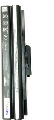 WEFLY Laptop Battery Compatible for Sony VAIO VGN-AW80NS 6 Cell Laptop Battery