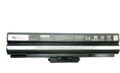 WEFLY Laptop Battery Compatible for Sony VAIO VPC-M128JC/L 6 Cell Laptop Battery