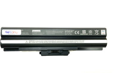 WEFLY Laptop Battery Compatible for Sony VAIO VGN-CS36GJ/C 6 Cell Laptop Battery