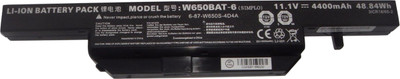 CLEVO W650-BAT6 BATTERY FOR N650BAT-6 6-87-W650S-4D4A1 6-87-W650S-4D4A2 3 Cell Laptop Battery