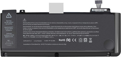 WEFLY Laptop Battery Compatible for Apple A1278 MacBook Pro 13 inch Mid 2009 Mid 2010 Early 2011 Late 2011 Mid 2012 6 Cell Laptop Battery
