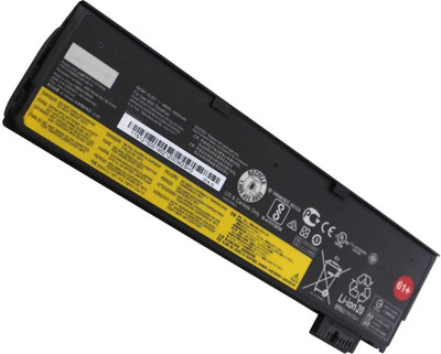 Lenovo 4X50M08811 Original 6-Cell Laptop Battery (10.8V, 48Wh, 4400mAh) for ThinkPad T470, T480, T570, T580, P51S, P52S, and TP25 Series. 6 Cell Laptop Battery