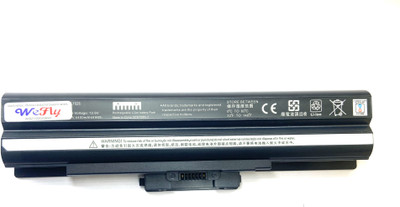 WEFLY Laptop Battery Compatible for BPS13 Laptop Battery for Sony Vaio VGN-CS VGN-FW VGN-AW VGP-BPS13 VGP-BPS13A VGP-BPS13B VGP-BPS13A/B VGP-BPS13B/Q VGP-BPS13B/S VGP-BPL13 PCG-81214L PCG-81114L VGP-BPS21 VGP-BPS21A VGP-BPS21B 6 Cell Laptop Battery