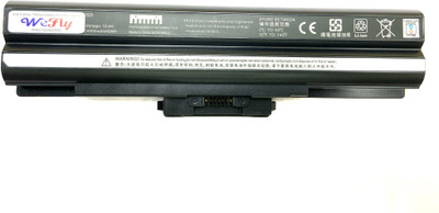 WEFLY Laptop Battery Compatible for Sony VAIO VGN-SR25S/B 6 Cell Laptop Battery