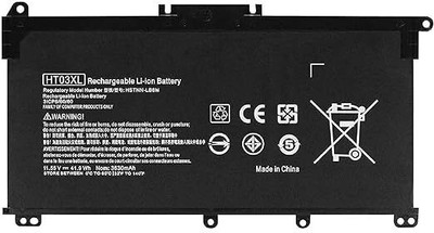 WEFLY HT03XL L11119-855 Laptop Battery for HP Pavilion 14-CE 14-CF 14-DF 15-CS 15-DA 15-DB 15-DW TPN-I130/I131/I132 L11421-422 HSTNN-LB8M 17-AR050WM 920046-121 421 541 Laptop Battery 3 Cell Laptop Battery WEFLY HT03XL L11119-855 Laptop Battery for HP Pavilion 14-CE 14-CF 14-DF 15-CS 15-DA 15-DB 15-DW TPN-I130/I131/I132 L11421-422 HSTNN-LB8M 17-AR050WM 920046-121 421 541 Laptop Battery 3 Cell Laptop Battery