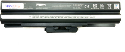 WEFLY Laptop Battery Compatible for Sony VAIO VPC-F13AFJ 6 Cell Laptop Battery