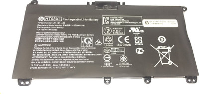 HP HT03XL LAPTOP BATTERY FOR Pavilion X360 14-DH0000 14M-DH0000 Series: 14-DH2671CL 14-DH1021NR 14M-DH0001DX 14-DH1010LA 14M-DH1003DX Laptop Battery 3 Cell Laptop Battery