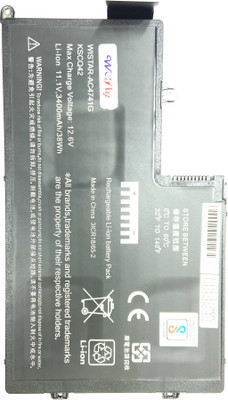WEFLY Laptop Battery Compatible For Dell 01V2F6 3 Cell Laptop Battery