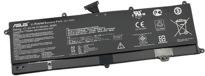 ASUS C21-X202 Laptop Battery for VivoBook F201E, X202E, F202E, Q200E, R200E, R201E, S200, S200L, X201E 4 Cell Laptop Battery