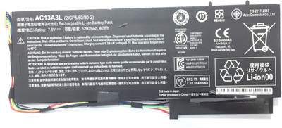 Acer AC13A3L Laptop Battery For Aspire P3-131 Aspire P3-171 TravelMate X313 TravelMate X313-E TravelMate X313-M series 4 Cell Laptop Battery