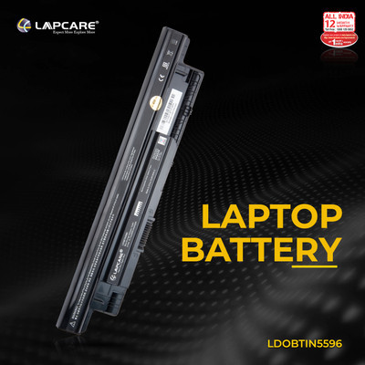 LAPCARE Laptop Battery XCMRD for INSPIRON 14 15 17 3521 3537 3542 3543 Vostro 2421 2521 Latitude 3440/3540 Series. 6 Cell Laptop Battery