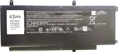 WEFLY Laptop Batterty Compatible For D2VF9 PXR51 0PXR51 4P8PH G05H0 YGR2V 0YGR2V 0G05H0 OPXR51 15 7547 7548 14 5459 14-5459D-1308S 14-5459D-1328S 14-5459D-1408S 14-5459D-1528G 14-5459D-1528S Series 0PXR51 P 4 Cell Laptop Battery