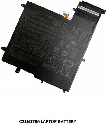 SOLUTIONS-365 COMPATIBLE C21N1706 BATTERY ASUS UX370UA-C4160T, UX370UA-EA376R 3 Cell Laptop Battery