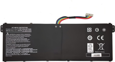 SOLUTIONS-365 Compatible AC14B18J battery for acer Aspire ES 15 ES1-512 ES1-533 ES1-571 ES1-111 ES1-331 ES1-520 ES1-531 AC14B18J 3ICP5/57/80 Laptop Battery 3 Cell Laptop Battery