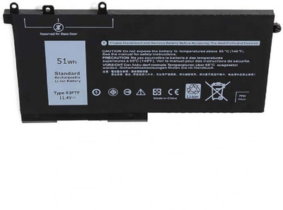 XIRIXX ™ Compitible with Latitud 5495 P/N 93FTF 3 Cell Laptop Battery