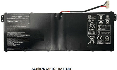 SOLUTIONS-365 COMPATIBLE AC16B7K LAPTOP BATTERY FOR ACER CHROMEBOOK 15 CB515-1HT-P58C ACER SWIFT 3 SF314-52, ACER ASPIRE V5-572 V5-573 SERIES 4 Cell Laptop Battery