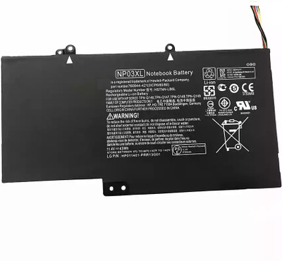 SOLUTIONS-365 NP03XL 761230-005 Laptop Battery Compatible for HP Envy X360 15-U010DX 15-U011DX 15-U110DX 15-U111DX, 13-A010DX 13-A012DX 13-A013CL 13-A110DX,Fits P/N:760944-421-18 HSTNN-LB6L TPN-Q146 3 Cell Laptop Battery