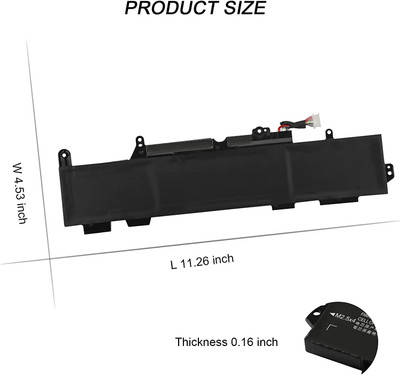 WEFLY Laptop Batterty Compatible For SS03XL HSTNN-LB8G HSTNN-DB8J HSTNN-IB8C HSN-I12C HSN-I13C-4 SS03050XL-PL 932823-421 932823-1C1 932823-2C1 932823-271 932823-171 933321-852 933321-855 932823-421 932823-2B1 730 735 740 745 755 G5 830 840 846 G6 ZBOOK 14U G5 G6 MT44 MT45 3 Cell Laptop Battery WEFLY Laptop Batterty Compatible For SS03XL HSTNN-LB8G HSTNN-DB8J HSTNN-IB8C HSN-I12C HSN-I13C-4 SS03050XL-PL 932823-421 932823-1C1 932823-2C1 932823-271 932823-171 933321-852 933321-855 932823-421 932823-2B1 730 735 740 745 755 G5 830 840 846 G6 ZBOOK 14U G5 G6 MT44 MT45 3 Cell Laptop Battery
