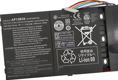 SOLUTIONS-365 Compatible AP13B8K battery for acer Aspire V5 M5-583P V5-472 V5-472G V5-473 V5-452 V5-472P V5-572 V5-573 V5-573G V5-573P V7-481 V7-482 R7-571 R7-572 R7-572G Laptop Battery 4 Cell Laptop Battery SOLUTIONS-365 Compatible AP13B8K battery for acer Aspire V5 M5-583P V5-472 V5-472G V5-473 V5-452 V5-472P V5-572 V5-573 V5-573G V5-573P V7-481 V7-482 R7-571 R7-572 R7-572G Laptop Battery 4 Cell Laptop Battery