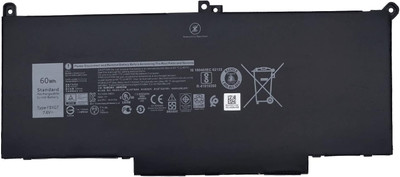 SOLUTIONS-365 F3YGT Laptop Battery Compatible for Dell Latitude 12 7000 7280 7290/13 7000 7380 7390/14 7000 7480 7490/ E7480 E7280 Series Replacement for DM3WC 0DM3WC 2X39G Battery 4 Cell Laptop Battery