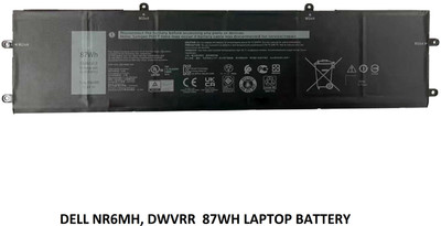 SOLUTIONS-365 COMPATIBLE NR6MH BATTERY FOR DELL Alienware X15 R1 Series 6 Cell Laptop Battery