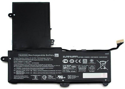 SOLUTIONS-365 Compatible NU03XL battery for HP Pavilion X360 11-u000, Pavilion X360 11-u000ng, Stream 11-aa000 3 Cell Laptop Battery
