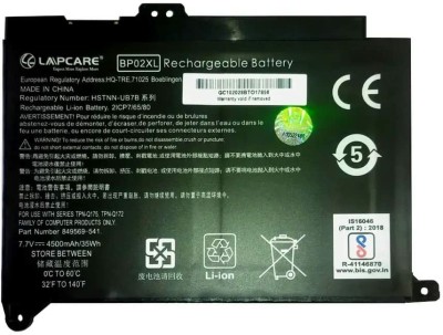 LAPCARE BATTERY DESIGNED FOR HP PAVILION 15 2C (BP02XL) 3 Cell Laptop Battery