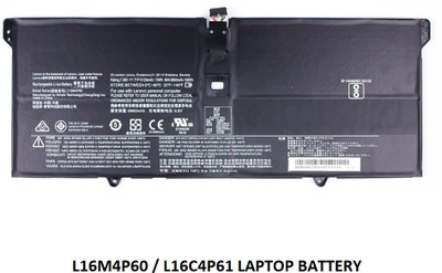 SOLUTIONS-365 COMPATIBLE L16M4P60 LAPTOP BATTERY FOR LENOVO FLEX PRO-13IKB YOGA 6 PRO 13IKB SERIES NOTEBOOK 4 Cell Laptop Battery