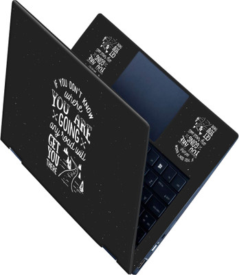 SCOTLON _All Panel_Know where you are go_ Vinyl Laptop Skin Compatible for 15.5 inch(Theme: Illustrations)
