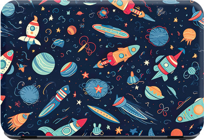 SCOTLON _Single Panel_Rocket stars and comets_ Vinyl Laptop Decal 15.5