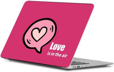 Vasl Love is in the Air Quote Laptop Skin for all Laptops, Self Adhesive Laptop Skin Vinyl Laptop Skin Compatible for 16 inch(Theme: Illustrations)