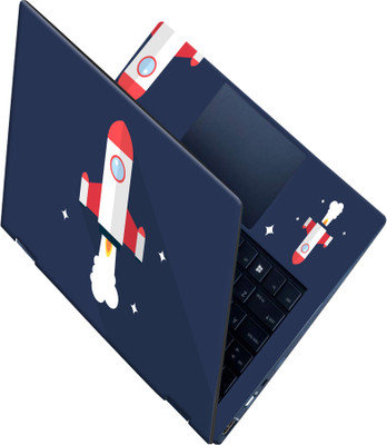 SCOTLON _All Panel_Rocket_ Vinyl Laptop Skin Compatible for 15.5 inch(Theme: Illustrations)