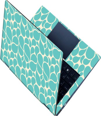 SCOTLON _All Panel_Blue mango design pattern_ Vinyl Laptop Decal 15.5