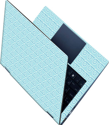 SCOTLON _All Panel_Horizontal nine shape pattern_ Vinyl Laptop Skin Compatible for 15.5 inch(Theme: Illustrations)