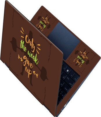 SCOTLON _All Panel_Weak give up_ Vinyl Laptop Skin Compatible for 15.5 inch(Theme: Illustrations)
