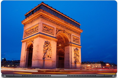 i-Birds ® Paris France Arc De Triomph Exclusive High Quality Laptop Decal, laptop skin sticker 15.6 inch (15 x 10) Inch iB-5K_skin_0584 High Quality HD Printed Vinyl Laptop Skin Compatible for 15.6 inch(Theme: NA)