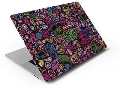 AH Decals NEW ARTSTIC LAPTOP SKIN vinyl Laptop Skin Compatible for 17 inch(Theme: Patterns)