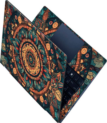 Flipkart SmartBuy _All Panel_Repeating geometric pattern Vinyl Laptop Decal 15.6