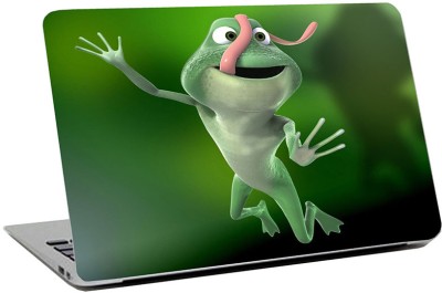 YASHNYA Green Cartoon VINYL Laptop Decal 15.6