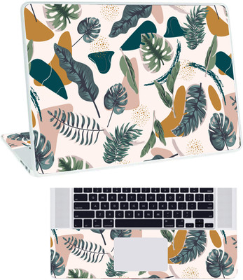 Inkykart Floral D34 Top+Wrist Pad Vinyl Laptop Skin/Sticker/Cover vinyl Laptop Skin Compatible for 13.3 inch(Theme: Illustrations) Inkykart Floral D34 Top+Wrist Pad Vinyl Laptop Skin/Sticker/Cover vinyl Laptop Skin Compatible for 13.3 inch(Theme: Illustrations)