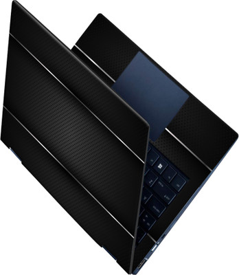 SCOTLON _All Panel_Grey lines and black dots_ Vinyl Laptop Skin Compatible for 15.5 inch(Theme: Illustrations)