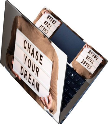 SCOTLON _All Panel_Chase your dream_ Vinyl Laptop Skin Compatible for 15.5 inch(Theme: Illustrations)