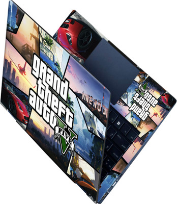 SCOTLON _All Panel_Various ways of transportation_ Vinyl Laptop Skin Compatible for 15.5 inch(Theme: Illustrations)