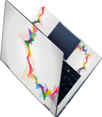 SCOTLON _All Panel_Colorful triangular circle_ Vinyl Laptop Decal 15.5