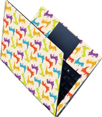 SCOTLON _All Panel_Wild animal and bone pattern_ Vinyl Laptop Decal 15.5