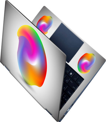 SCOTLON _All Panel_colorful abstract color 4_ Vinyl Laptop Decal 15.5