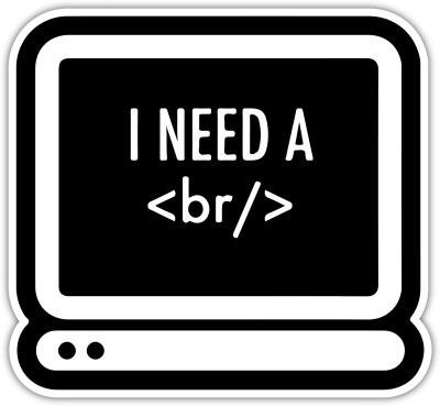 woopme I need a Laptop Trackpad Vinyl Laptop Decal 15.6