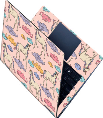 SCOTLON _All Panel_Standing horse pattern_ Vinyl Laptop Decal 15.5