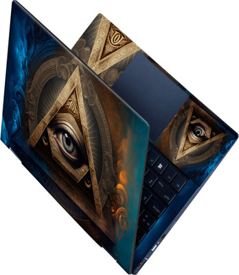 SCOTLON _All Panel_Illumunati-11_ Vinyl Laptop Skin Compatible for 15.5 inch(Theme: Illustrations)