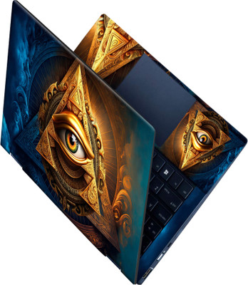 SCOTLON _All Panel_Illumunati-12_ Vinyl Laptop Skin Compatible for 15.5 inch(Theme: Illustrations)